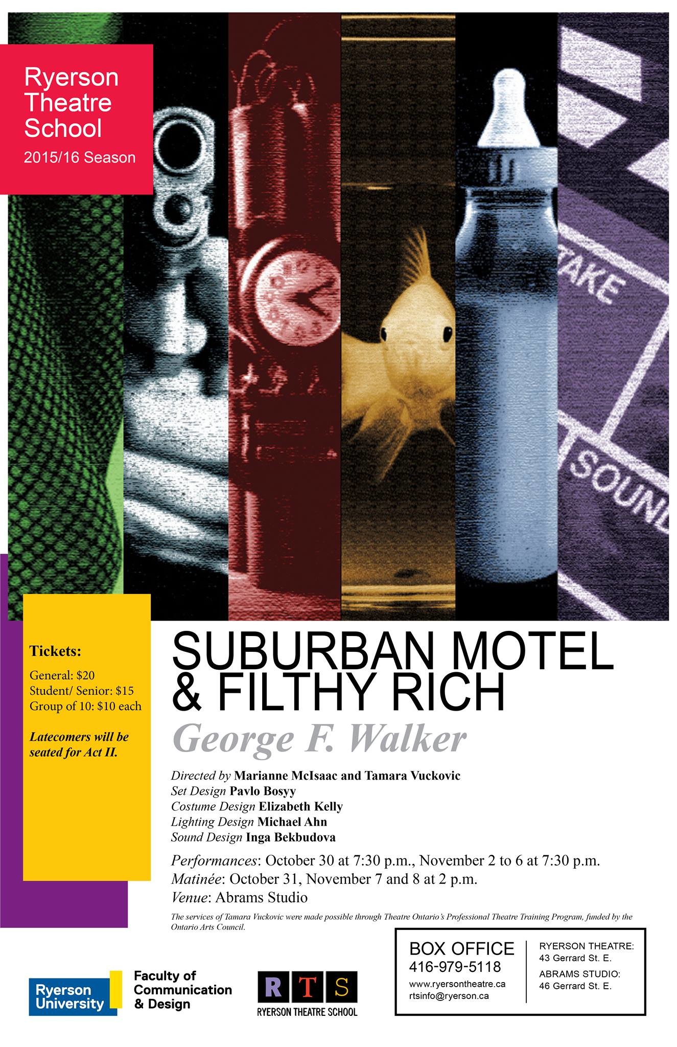 Featured Image for Scope Drama: Suburban Motel courtesy of Ryerson Theatre School  | CJRU
