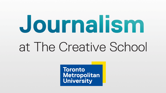 TMU Journalism School logo
